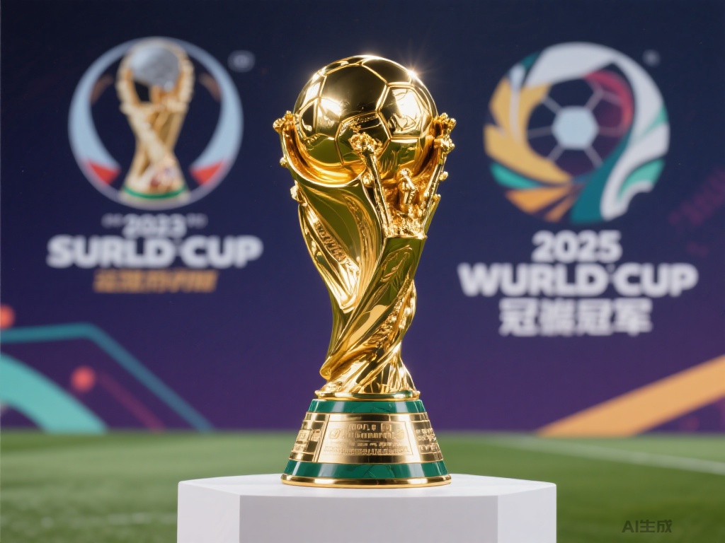 2025世俱杯冠军奖杯发布（“2025世俱杯荣耀象征：冠军奖杯正式揭晓”）
